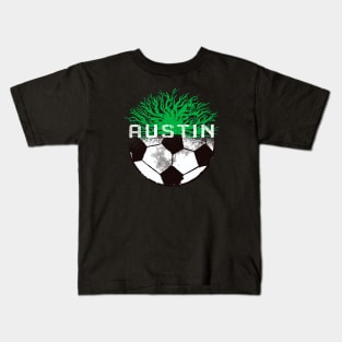 Austin soccer football jersey Kids T-Shirt